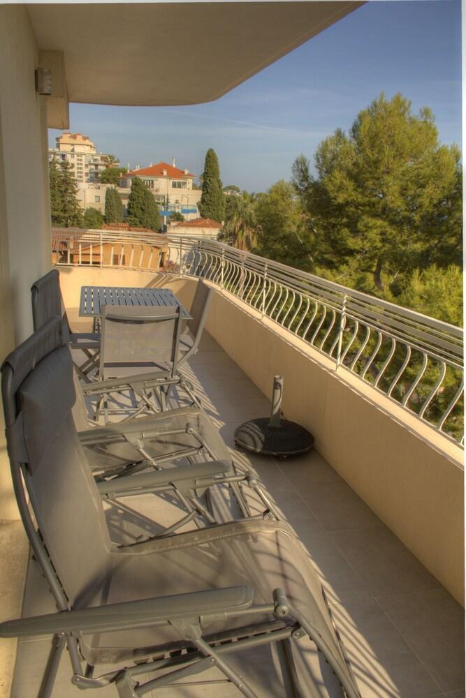 Studio 3 étoiles Vue mer 150m Plages Parking Clim WIFI Cannes Exterior foto